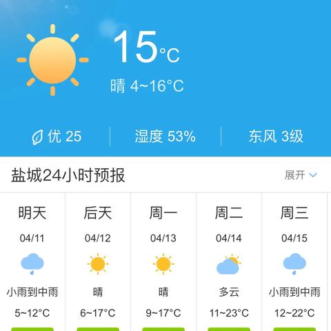 江苏盐城天气预报(江苏盐城天气预报15天最新消息) 江苏盐城天气预报(江苏盐城天气预报15天最新消息)