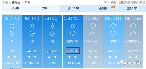 新蔡天气预报(新蔡天气预报15天查询免费) 新蔡天气预报(新蔡天气预报15天查询免费)
